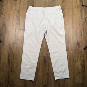 Jack Archer Jetsetter Pants Mens 36x28 Gray Chino Stretch Golf Performance